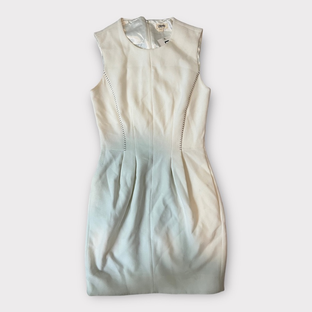 NWT L’Agence White Dress Size Small Short Bodycon Sheath Cocktail Bridal Event
